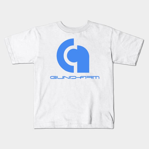 GUND-ARM Inc. Kids T-Shirt by Shiromaru